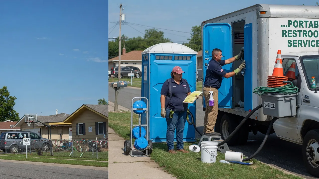 Portable Toilet Rental in Ringle, WI near me